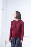 Laceleaf Pullover | Knitting Pattern by Alejandra Graterol