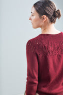 Laceleaf Pullover | Knitting Pattern by Alejandra Graterol
