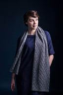 Leadlight Stole | Knitting Pattern by Amy van de Laar