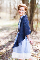 Moon & Stars Shawl | Knitting Pattern by Shui Kuen Kozinski