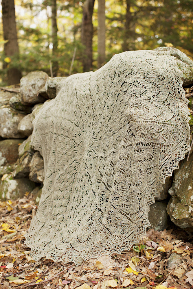 Baby lace 2025 shawl knitting pattern