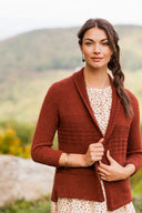 Persimmon Cardigan | Knitting Pattern by Amy Christoffers