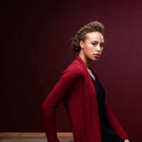 Pilaster Cardigan | Knitting Pattern by Julie Hoover