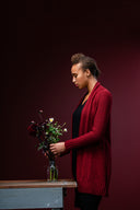 Pilaster Cardigan | Knitting Pattern by Julie Hoover