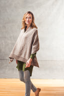 Portis Poncho | Knitting Pattern by Julie Hoover
