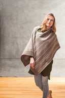 Portis Poncho | Knitting Pattern by Julie Hoover