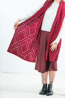 Refract Scarf & Wrap | Knitting Pattern by Emily Greene