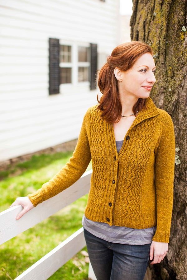 Reverb Cardigan | Knitting Pattern by Tanis Lavallée Reverb Cardigan | Knitting Pattern by Tanis Lavallée