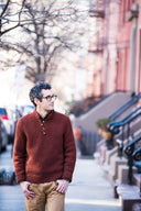 Sawyer Pullover | Knitting Pattern by Julie Hoover