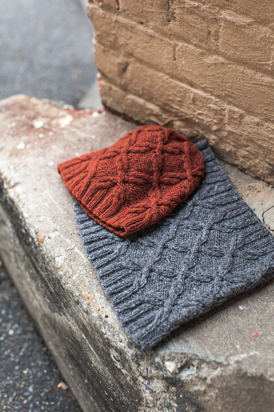 Kaitlyn Colourwork Hat & Cowl Knit Kit (Organic Limited Edition)