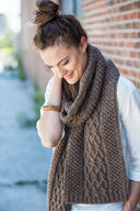 Tiller Scarf | Knitting Pattern by Julie Hoover