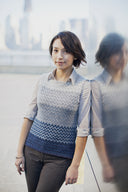 Trace Vest | Knitting Pattern by Olga Buraya-Kefelian