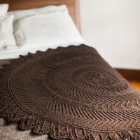 Tree Rings Shawl | Knitting Pattern by Andrea Rangel