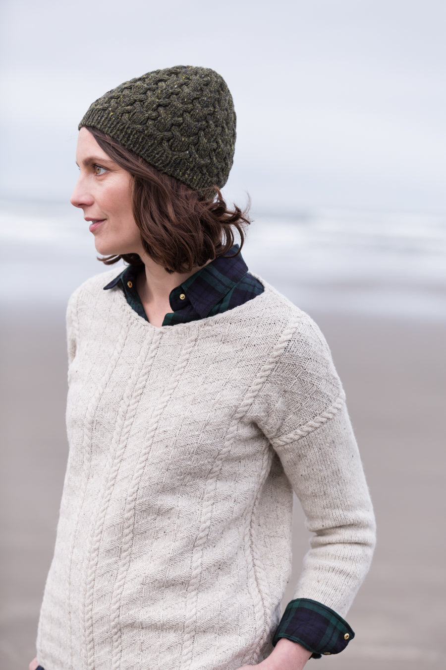 Vanora Pullover | Knitting Pattern by Michele Wang | Brooklyn Tweed