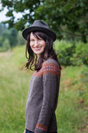 Voe Pullover | Knitting Pattern by Gudrun Johnston