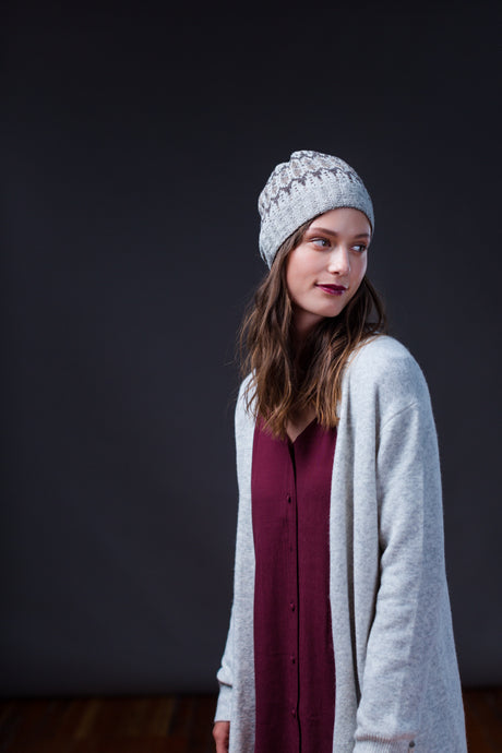 Voe Hat | Knitting Pattern by Gudrun Johnston