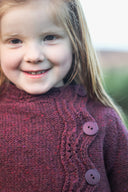 Wee Levenwick Cardigan | Knitting Pattern by Gudrun Johnston
