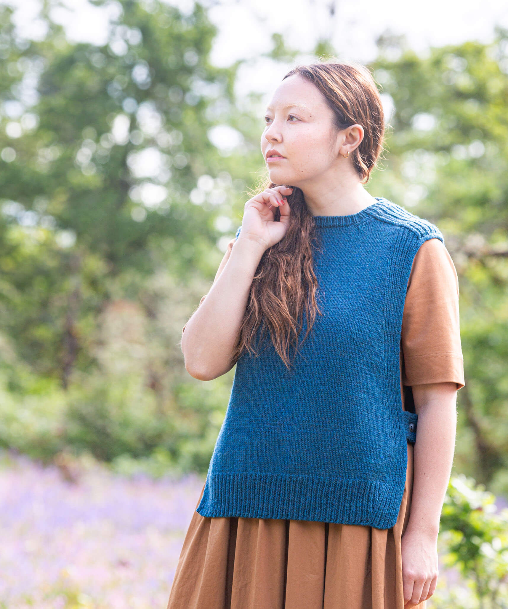 新品未使用‼️タグあり‼️DOUBLE FACE KNIT VEST nanamica / THE NORTH FACE Purple Label / Featured Product vol.86