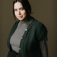 Ashfork Vest | Handknit Design Sample | Brooklyn Tweed