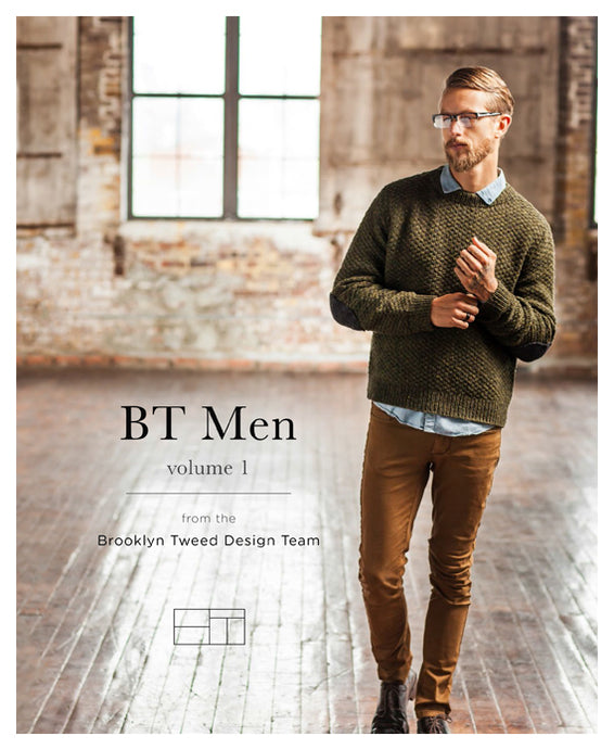 BT Men: Volume 1 | Knitting Pattern Collection Lookbook Cover by Brooklyn Tweed