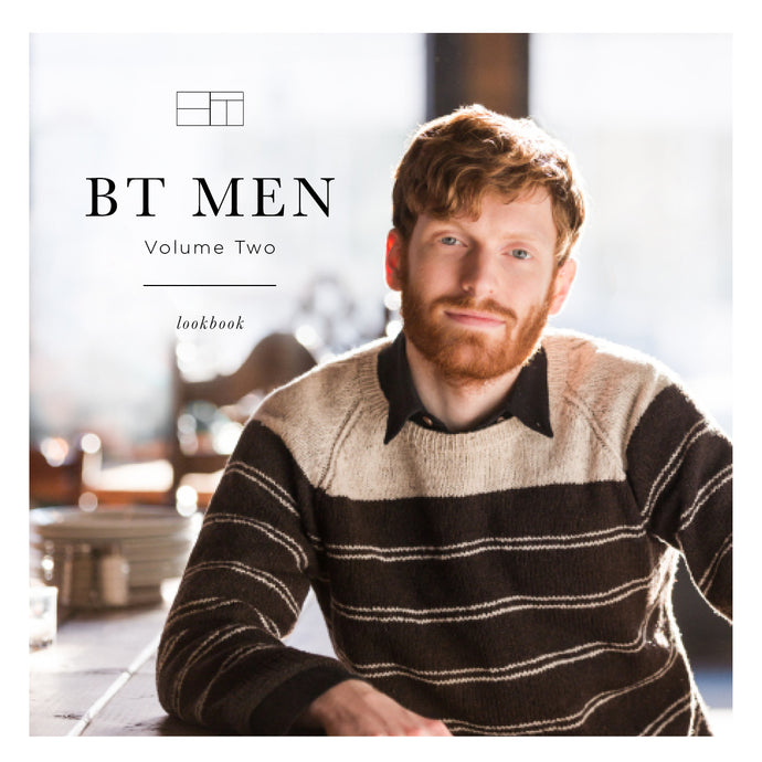 BT Men: Volume 2 | Knitting Pattern Collection Lookbook Cover by Brooklyn Tweed