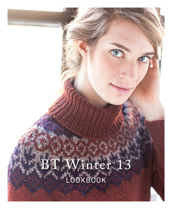 Winter 2013 | Knitting Pattern Collection Lookbook Cover by Brooklyn Tweed