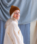 Biggie Rib Hat | Handknit Design Sample | Brooklyn Tweed