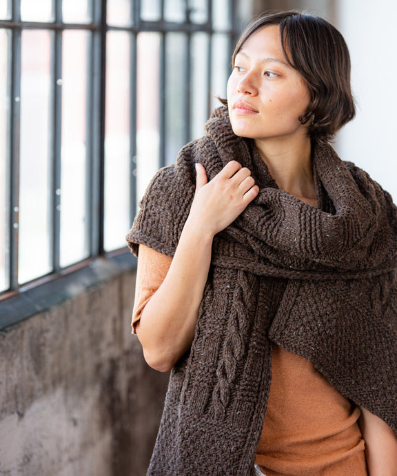 Byway Wrap | Knitting Pattern by Jared Flood
