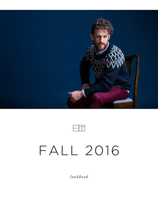 Fall 2016 | Knitting Pattern Collection Lookbook Cover by Brooklyn Tweed