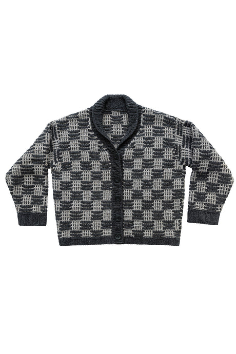 Checkers Cardigan | Knitting Pattern by Lis Smith | Brooklyn Tweed