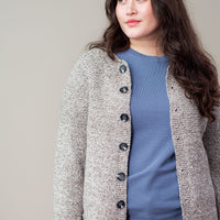 Cobblestone Cardigan | Handknit Design Sample | Brooklyn Tweed