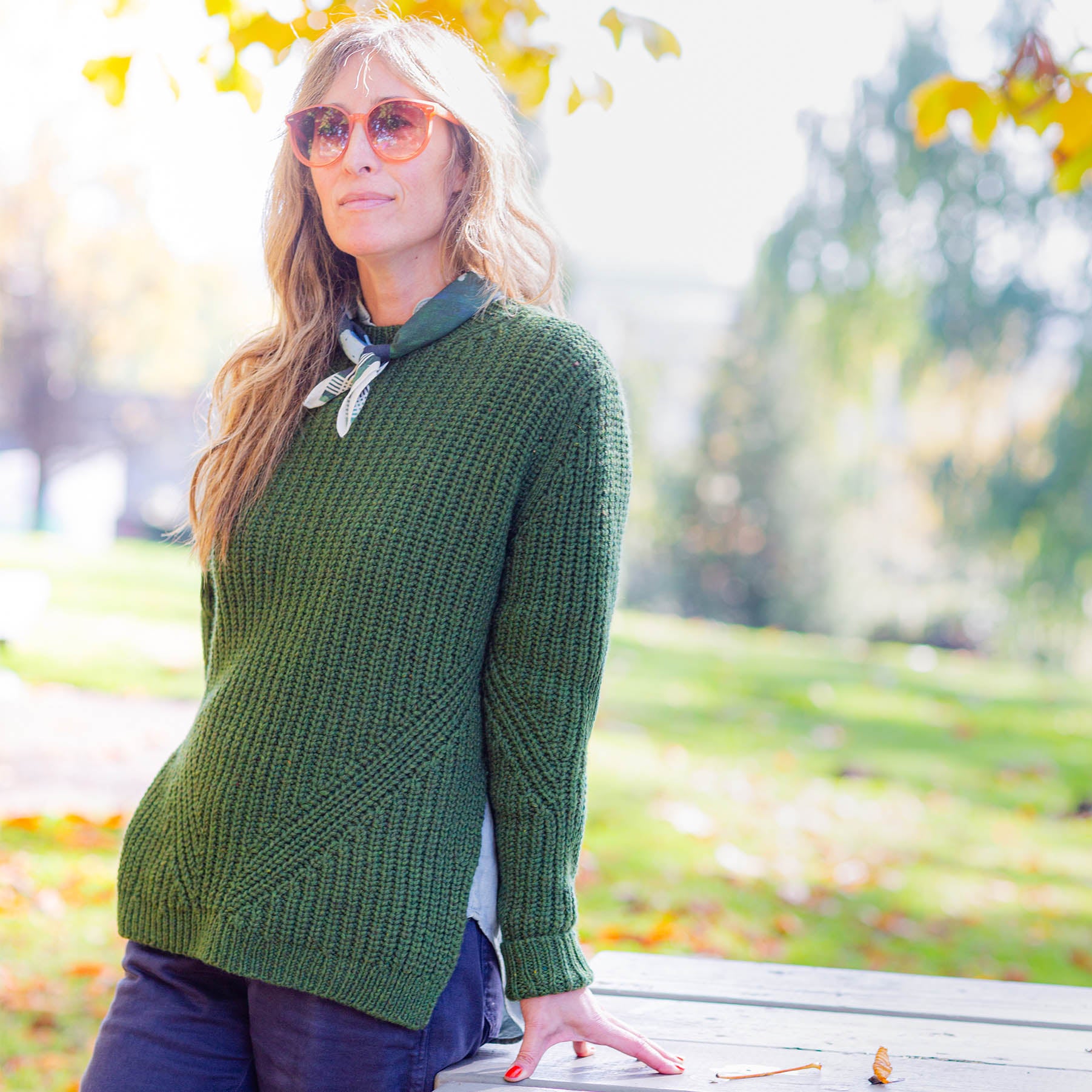 Diverge Pullover | Knitting Pattern by Mary Weaver | Brooklyn Tweed