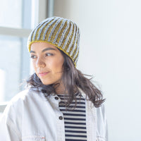 First Brioche Hat | Handknit Design Sample | Brooklyn Tweed
