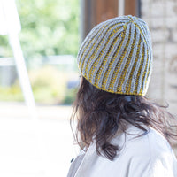 First Brioche Hat | Handknit Design Sample | Brooklyn Tweed