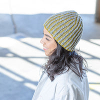 First Brioche Hat | Handknit Design Sample | Brooklyn Tweed