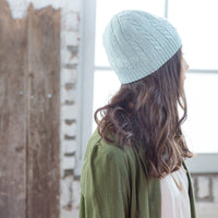 First Cables Hat | Handknit Design Sample | Brooklyn Tweed