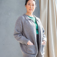 First Cardigan Sweater | Handknit Design Sample | Brooklyn Tweed