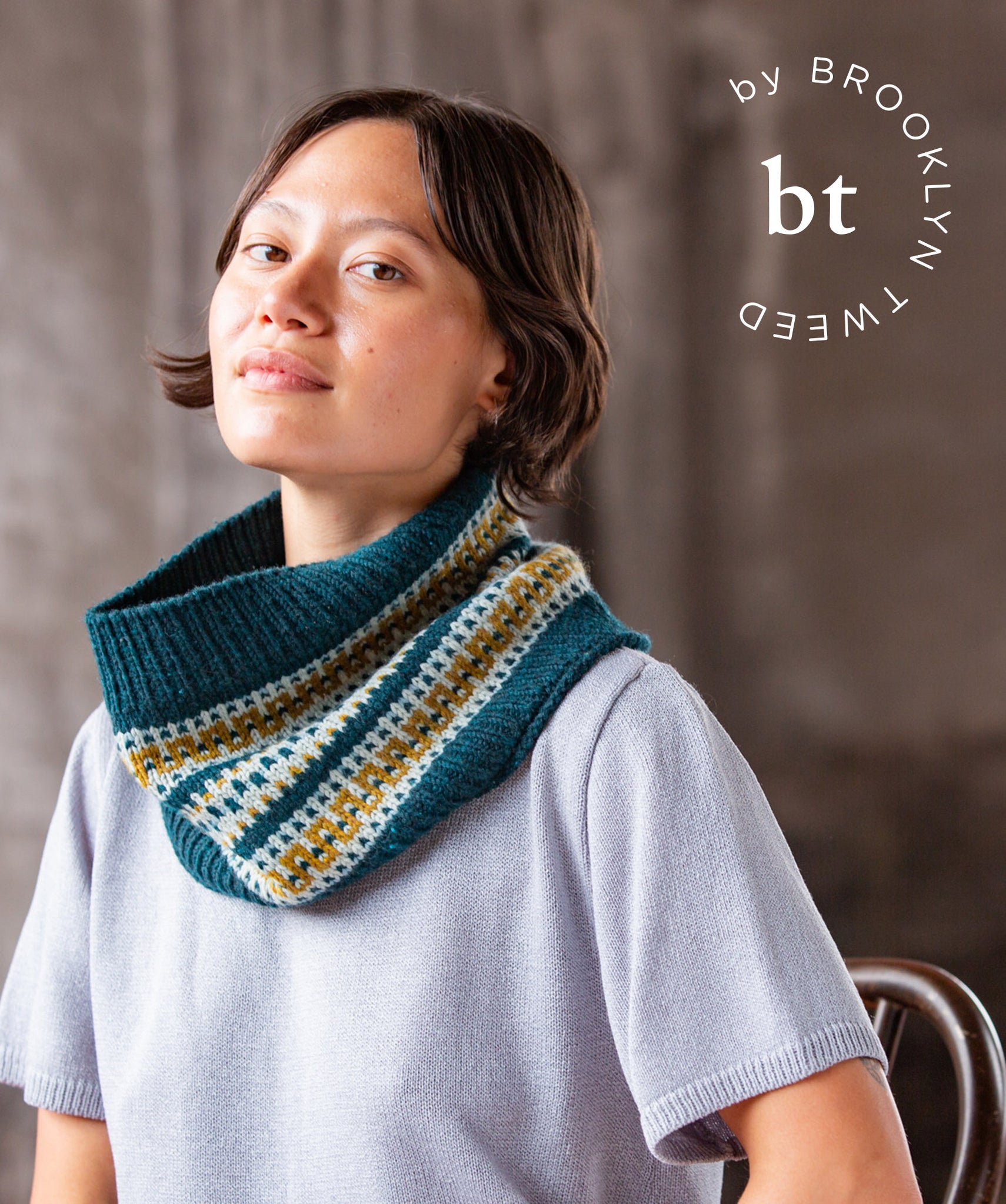 First Colorwork Cowl | Knitting Pattern | BT by Brooklyn Tweed