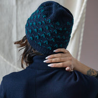 Foliage Dot Hat | Handknit Design Sample | Brooklyn Tweed