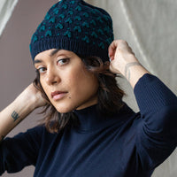 Foliage Dot Hat | Handknit Design Sample | Brooklyn Tweed