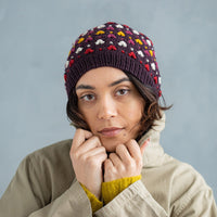 Foliage Dot Hat | Handknit Design Sample | Brooklyn Tweed