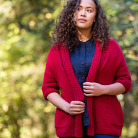 Freja Cardigan | Handknit Design Sample | Brooklyn Tweed
