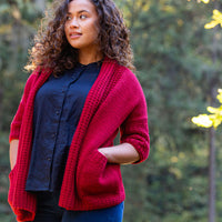 Freja Cardigan | Handknit Design Sample | Brooklyn Tweed