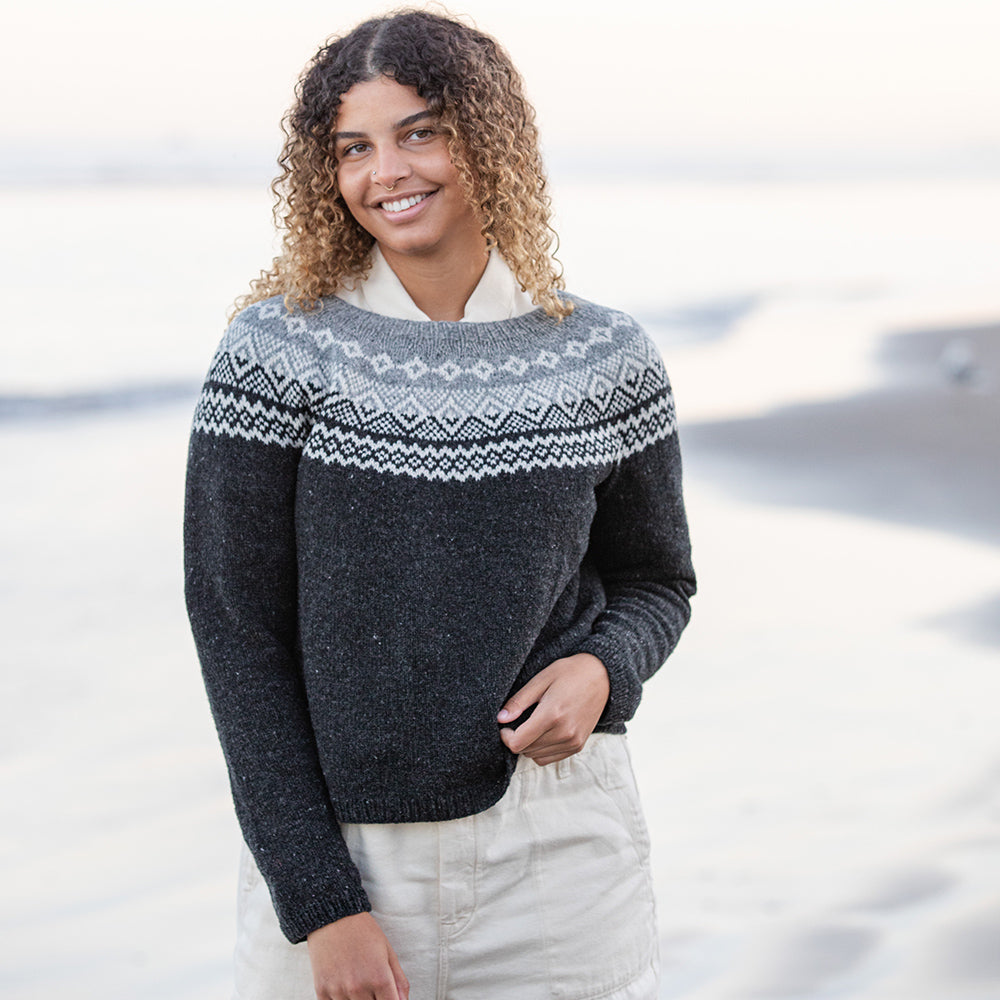 Grinnell Pullover | Knitting Pattern by Weichien Chan