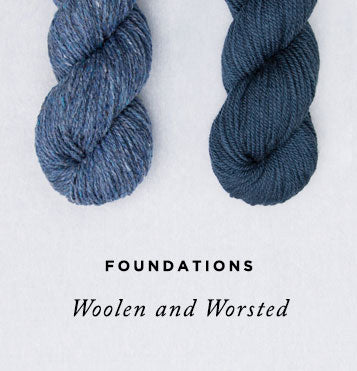 Foundations: Woolen and Worsted Spun Yarns – Knitting Tutorial