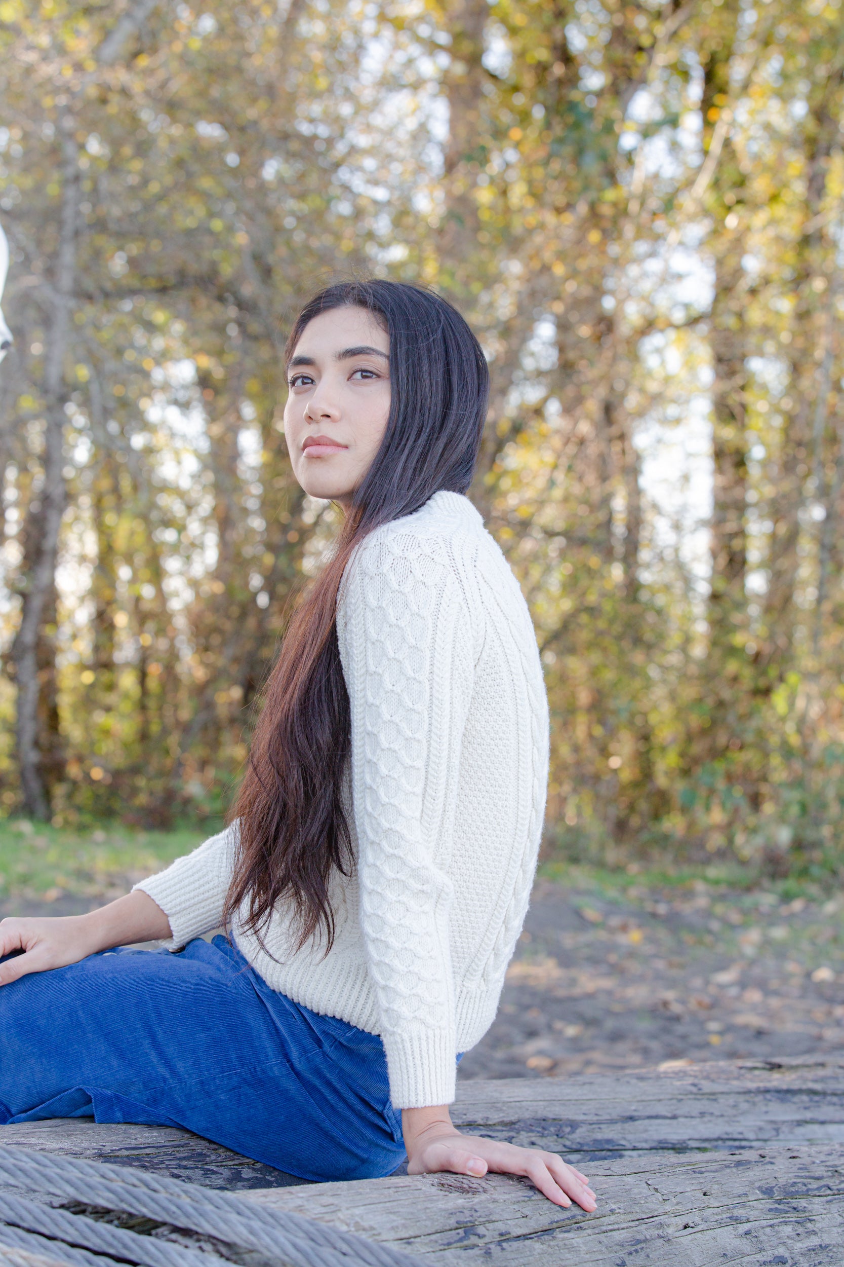 Soran☆ 　未使用級✨25SS ENFOLD ニット×タフタブルゾン Svenson (Shaped) Pullover | Knitting Pattern by Jared Flood