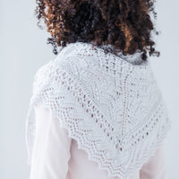 Juneberry Triangle Shawl | Handknit Design Sample | Brooklyn Tweed