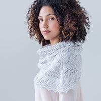 Juneberry Triangle Shawl | Handknit Design Sample | Brooklyn Tweed