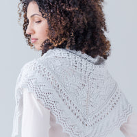 Juneberry Triangle Shawl | Handknit Design Sample | Brooklyn Tweed