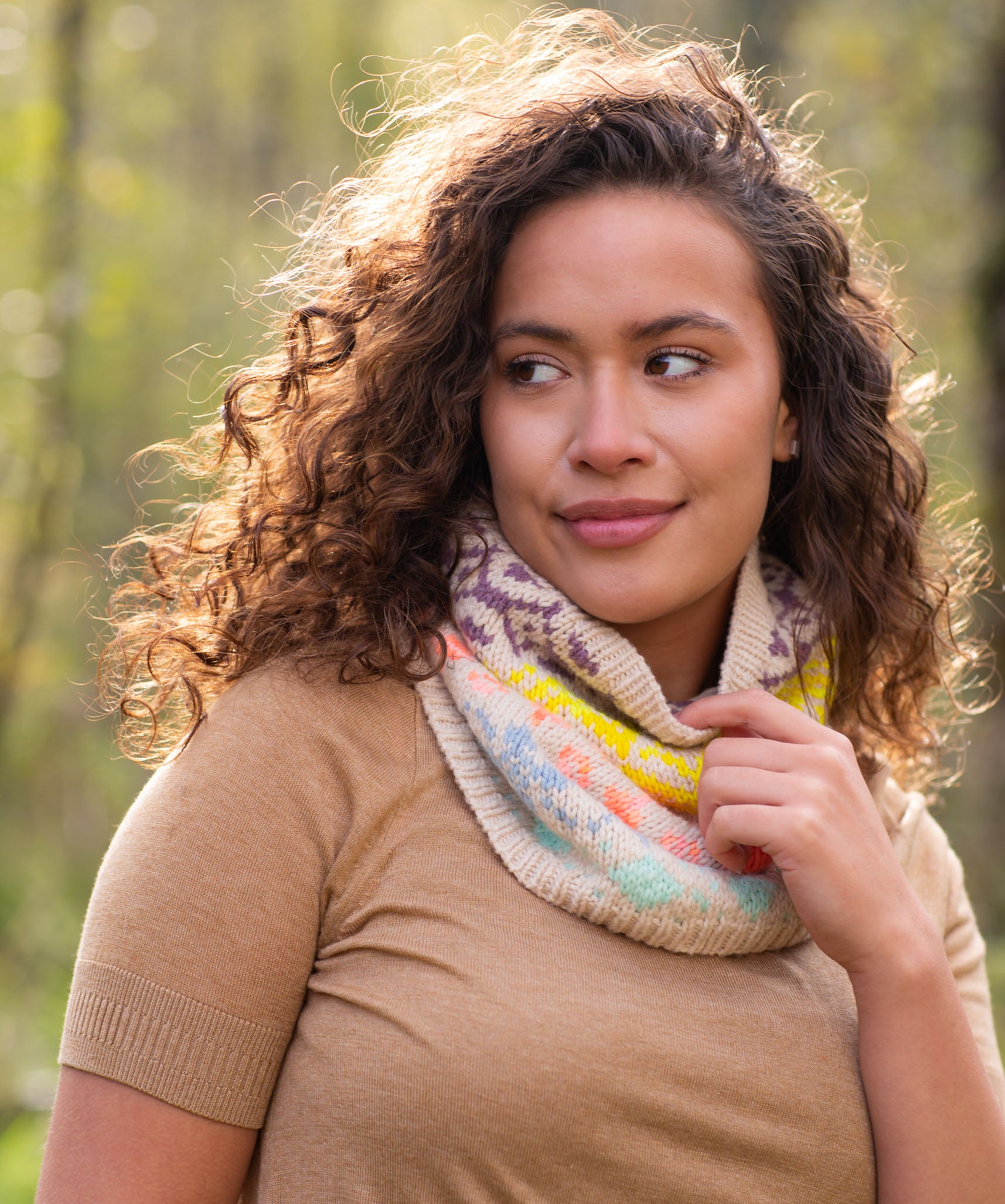 Morse Cowl | Knitting Pattern by Michele Wang | Brooklyn Tweed